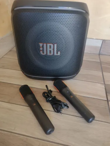 JBL PartyBox Encore 2, com 2 Microfones Originais.