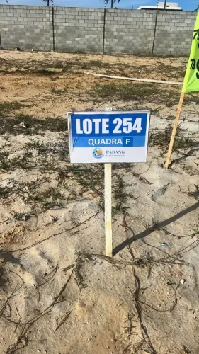 Lote a venda no Padang Beach Residence - Barra dos Coqueiros