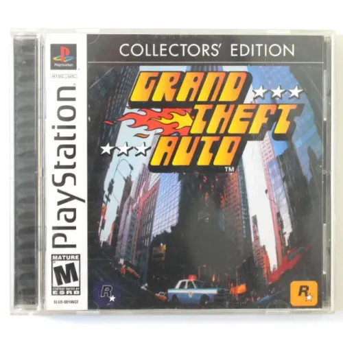 GTA - Grand Theft Auto Collector's Edition para PlayStation completo com o mapa, como novo