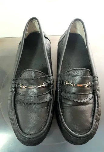 Sapato Mocassim Masculino Couro T.41