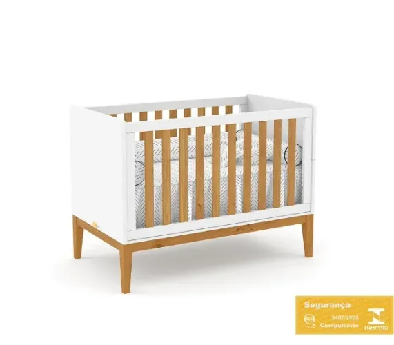 Berço Americano Infantil Matic - Vira mini cama