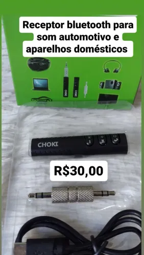 Receptor Bluetooth para som automotivo e aparelhos de som / MEGA OFERTA 