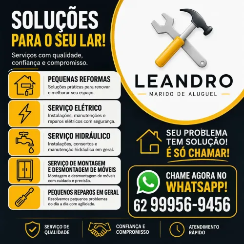 Eletricista encanador manutenção reforma