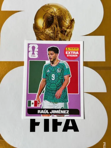 Figurinha Legend Roxa Raúl Jiménez