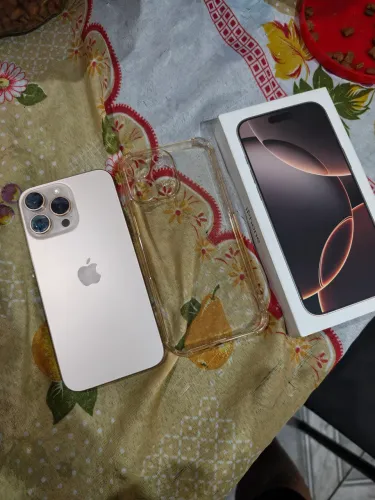 iPhone 16 pro Max Gold 256gb completo 100% original