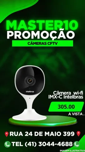 CAMERA INTERNA WIFI - IMX - INTELBRAS