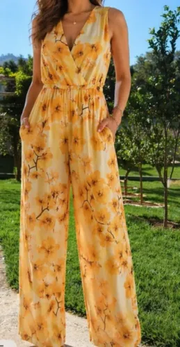 Macacão floral