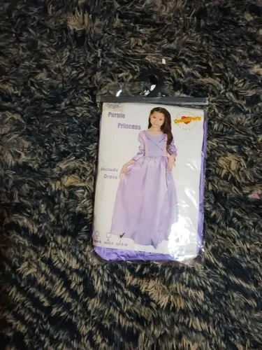 Vestido princesa tamanho 8-10 anos 