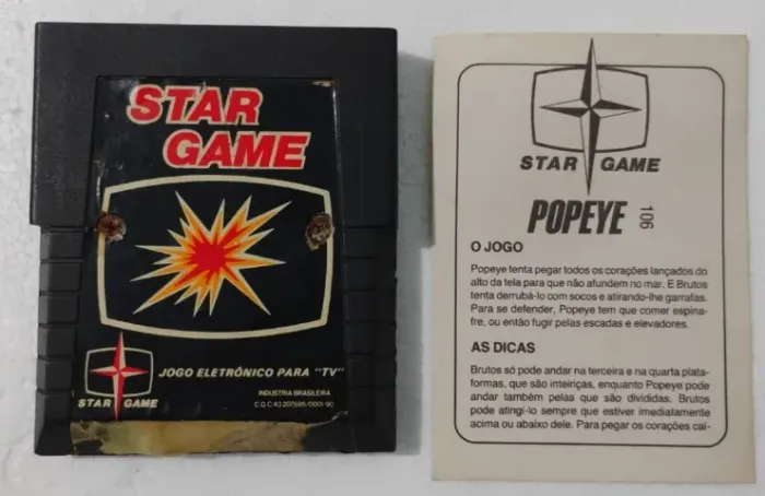 Popeye original Star Game