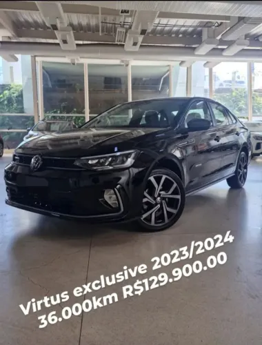 Volkswagen Virtus Exclusive 250tsi 1.4 Flex 16V AUT 2024