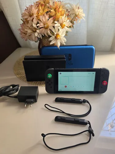 Nintendo switch perfeito aceito cartão e trocas