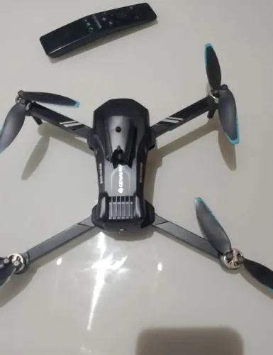 Drone usado uma vez 