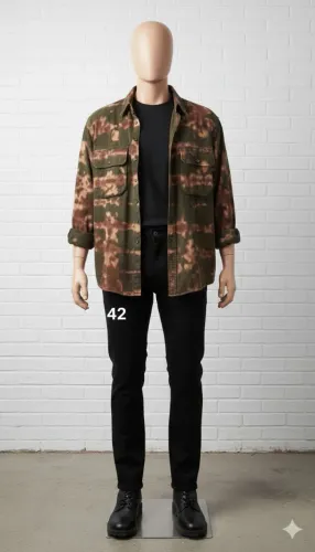 Blusa GG Camuflada tie-dye