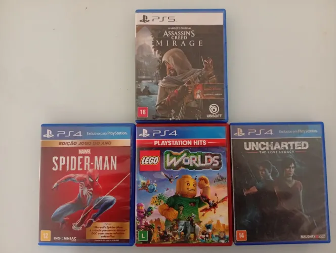 JOGOS DE PS4 E PS5