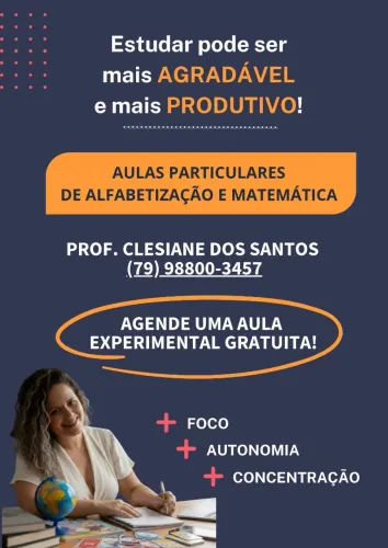 Aulas particulares de Matemática - Ensino Médio e Fundamental (todas as matérias).