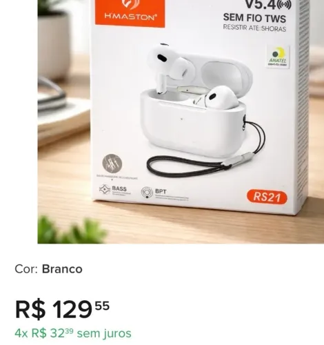 Fone Bluetooth