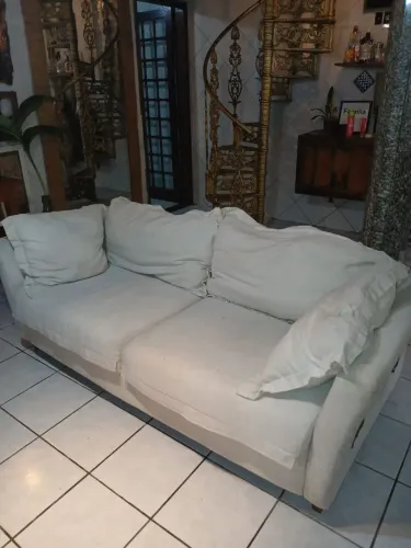 Sofá branco e Elegante
