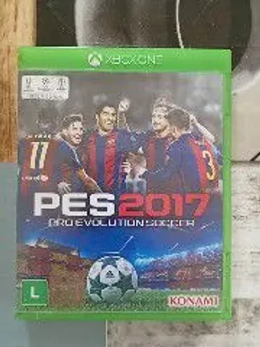 DVD pes 2017 Xbox One 