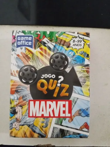 Jogo de cartas Quiz Marvel