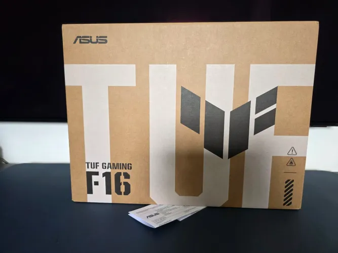 Tuf F16 RTX5050 14450HX 16gb 512gb (LACRADO/NF/GARANTIA 2 ANOS))