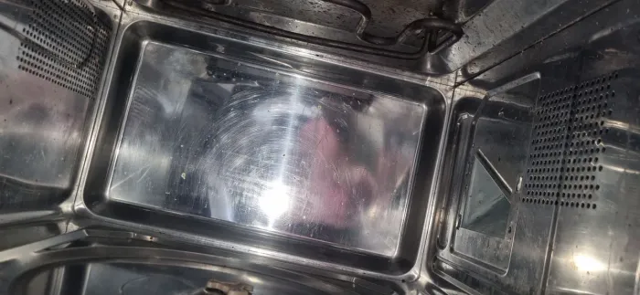 Forno microondas brastemp total inox