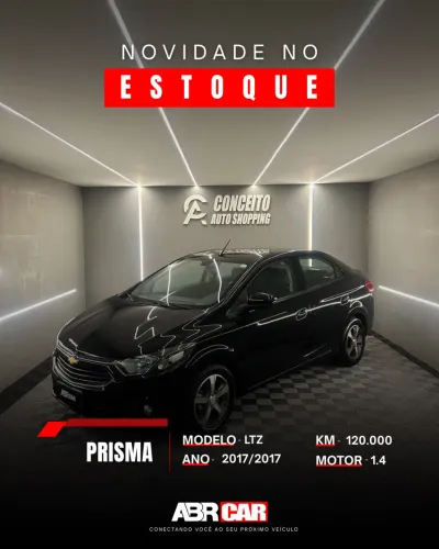 Chevrolet Prisma Sed. LTZ 1.4 8V Flexpower 4P Aut. 2017