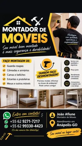 Montagem e Desmontagem de Móveis