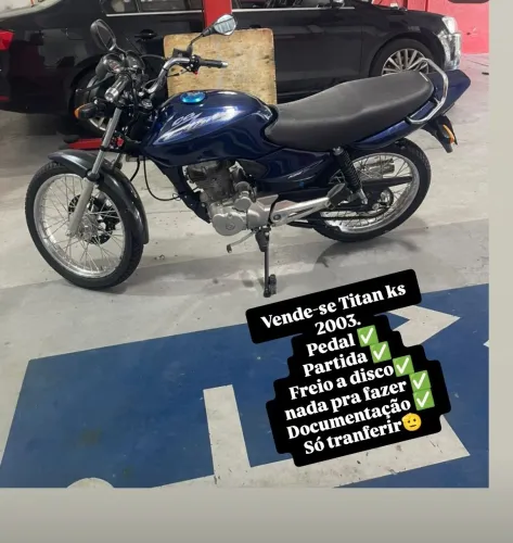 Titan KS 125 ano 2003