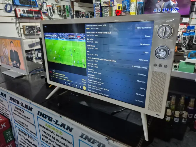 TV LG 32 Retro Vintage Modelo exclusivo com garantia loja
