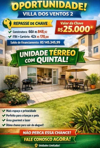 Apartamento Villa dos Ventos 2