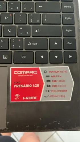 Notebook compaq