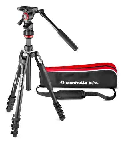 Tripé Manfrotto Befree Live Aluminio + cabeça 