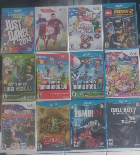 JOGOS NITENDO WII U NOVOS E LACRADOS - CADA UM A PARTIR DE R$ 100