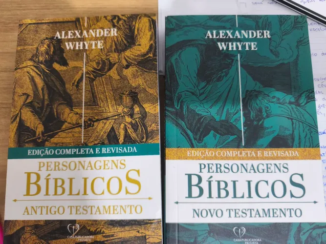 Box com 2 Livros Personagens Bíblicos