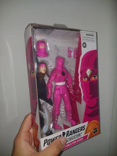Pink ninja ranger rosa power rangers lightning collection ninjetti Kim Kimberly