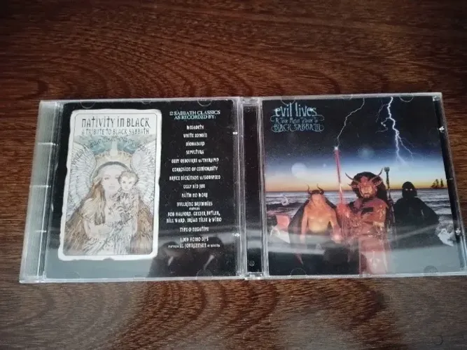 cd black sabbath lote com 2 tributos
