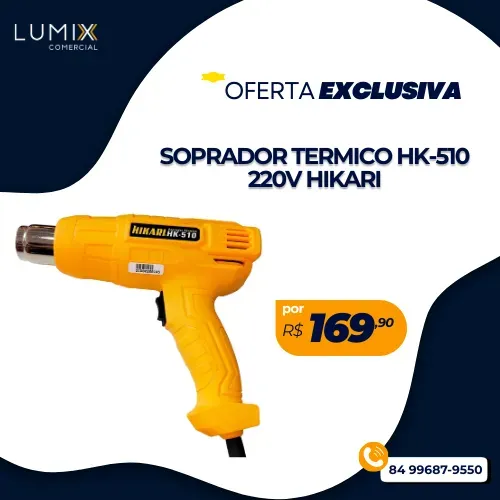 SOPRADOR TERMICO HK-510 220V HIKARI