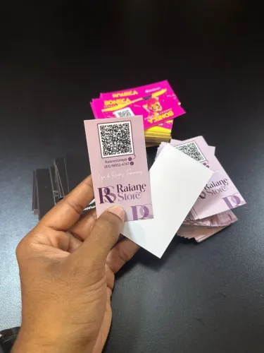 Cartão de visita - 1000 unidades por R$ 119,99 / 4x0