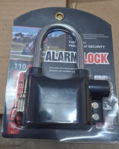 Trava cadeado para Scooter e Bicicleta com alarme, nunca usada.