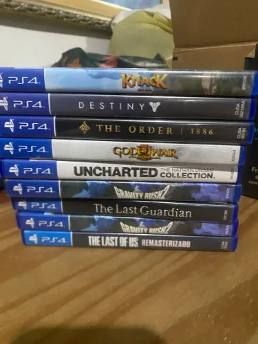 Lote de jogos PS4