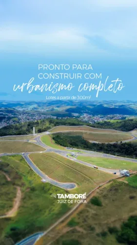 Terrenos a partir de 300m2 em condominio em Juiz de Fora