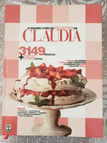O Grande Livro de Receitas de Claudia, Editora Abril