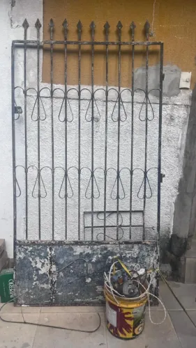 Portão grade de ferro 1