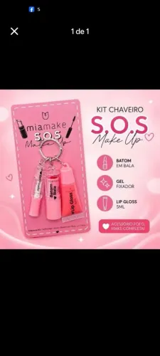 Kit chaveiro S.O.S