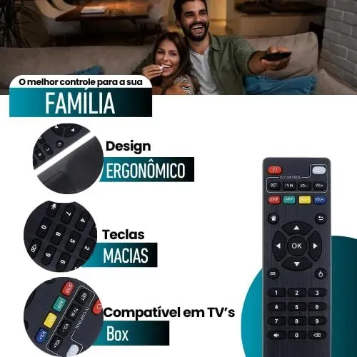 CONTROLE TV BOX