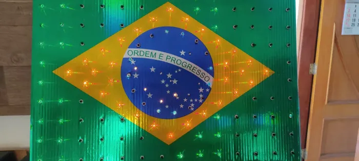 Painel Bandeira do Brasil
