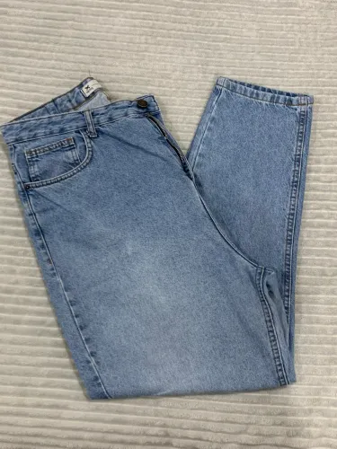 Calça jeans feminina mom Hering