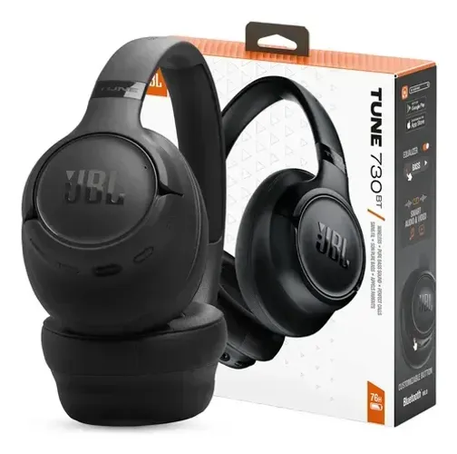 Fone De Ouvido Jbl Tune 730bt Bluetooh Preto - Pure Bass