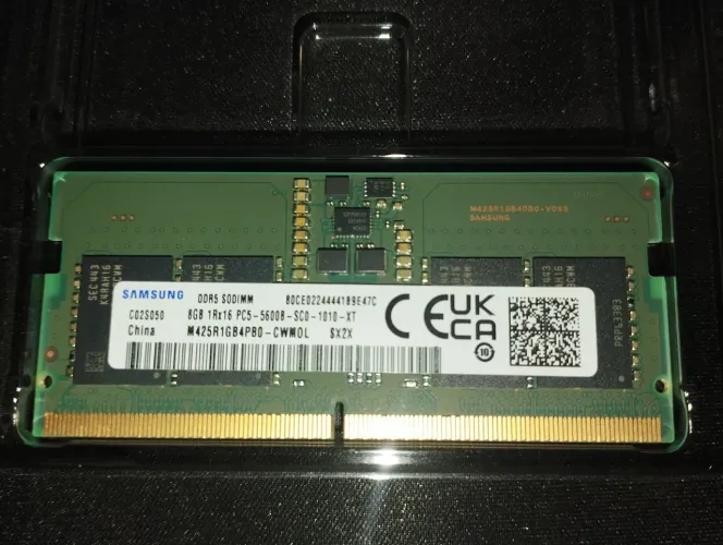 Memória RAM 8Gb DDR5 5600MHz Samsung Soddim Notebook