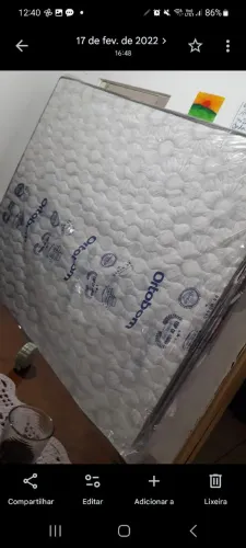 Colchão Super King seminovo